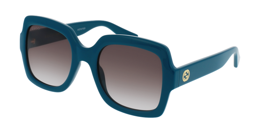 Lunettes de soleil femme GG1337S bleu - Vue de face