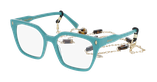 Lunettes de vue femme CARACTÈRES EFFRONTEE vert - Vue de face