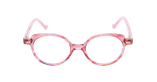 Lunettes de vue enfant T&C4 rose - Vue de face