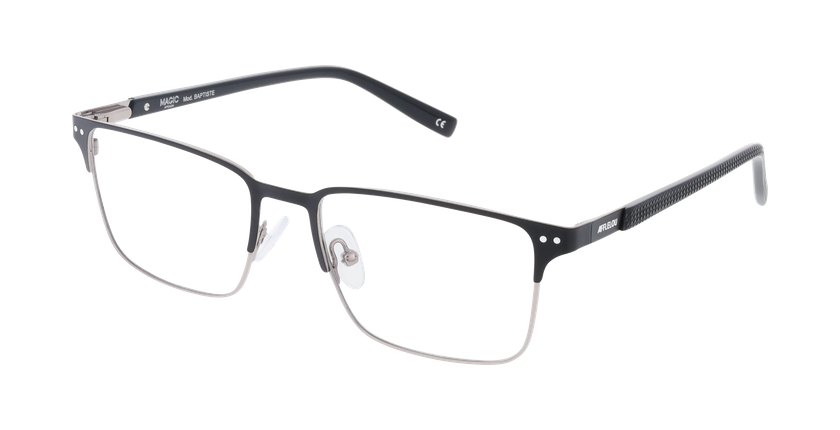 Lunettes de vue homme BAPTISTE noir - Vue de face