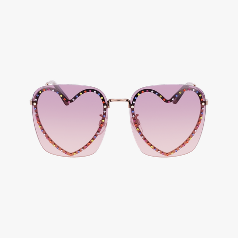 Lunettes de soleil femme MARC493S dorée Vue de face