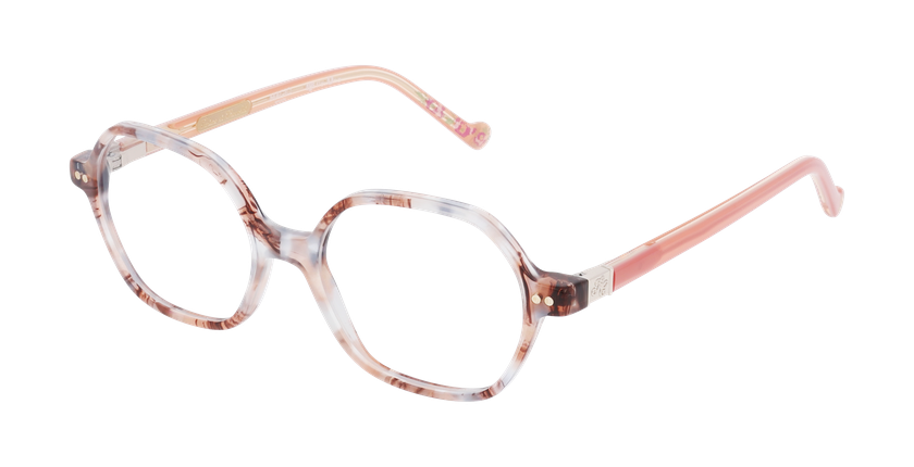 Lunettes de vue enfant T&C5 rose - Vue de face