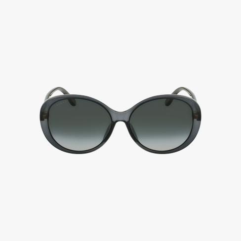 Lunettes de soleil femme GG0793SK gris Vue de face