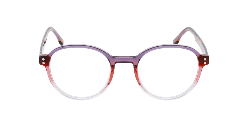 Lunettes de vue femme MAGIC203 violet - Vue de face