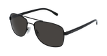 Lunettes de soleil homme 0762S noir - Vue de côté