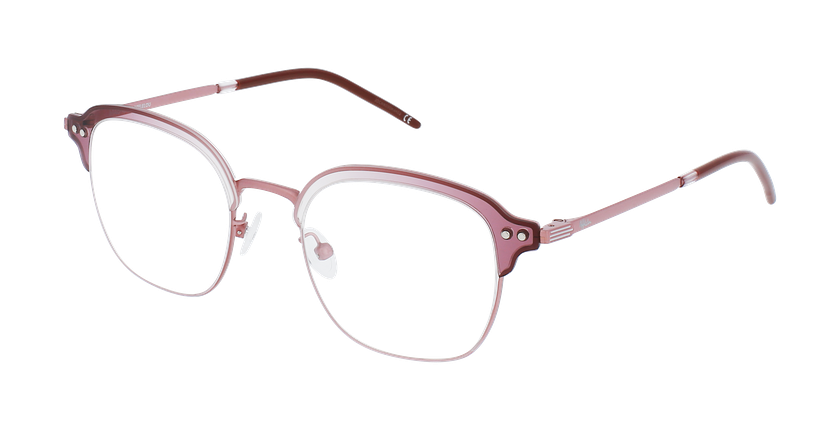 Lunettes de vue femme MAGIC 200 rose - Vue de face