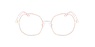 Lunettes de vue femme MAGIC290 rose/dorée