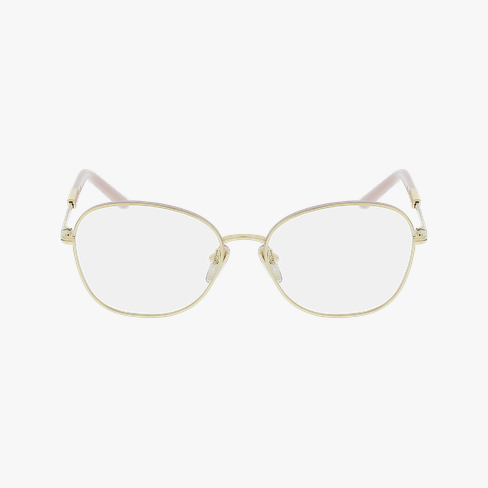 Lunettes de vue femme 0PR 64YV dorée Vue de face