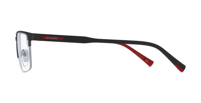 Lunettes de vue homme BENOIT gun - Vue de face