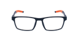 Lunettes de vue homme MAGIC 188 bleu/orange - Vue de face