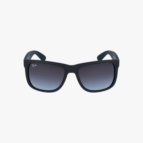 Lunettes de soleil homme JUSTIN noir Vue de face