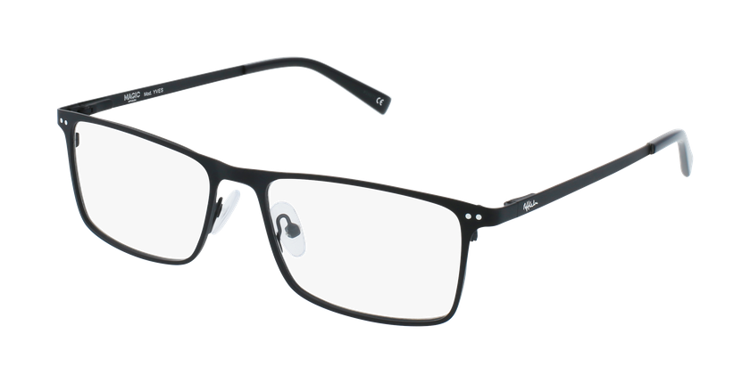 Lunettes de vue homme MAGIC YVES noir - Vue de face