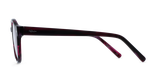 Lunettes de vue femme MAGIC 164 violet marbré - Vue de face