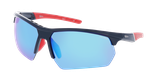 Lunettes de soleil VERNON POLARIZED bleu - Vue de face