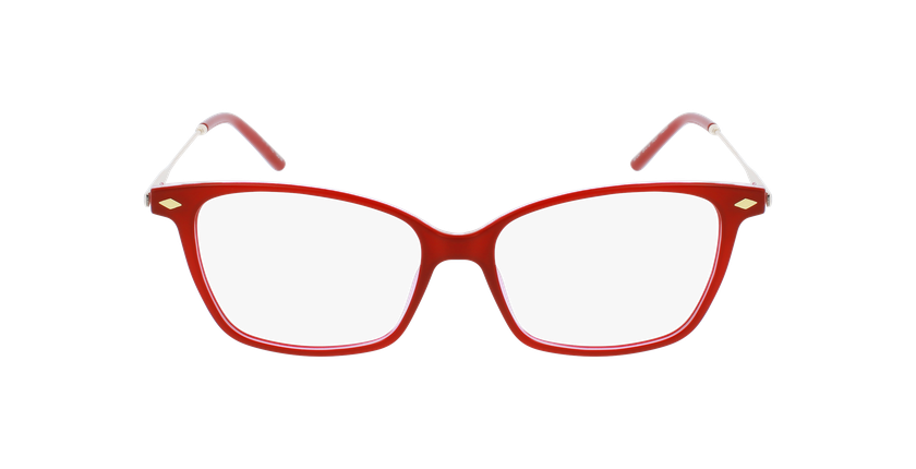 Lunettes de vue femme MAGIC PALOMA rouge - Vue de face