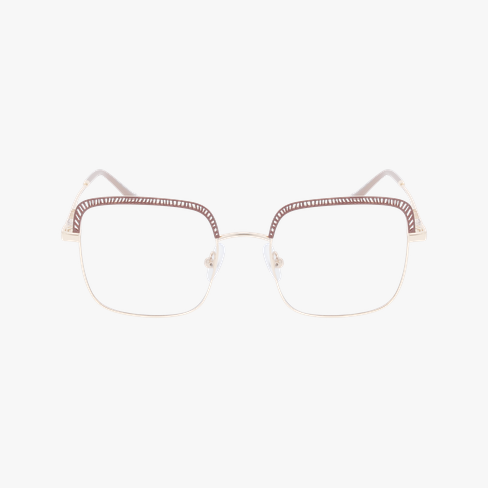 Lunettes de vue femme MAGIC294 marron/dorée