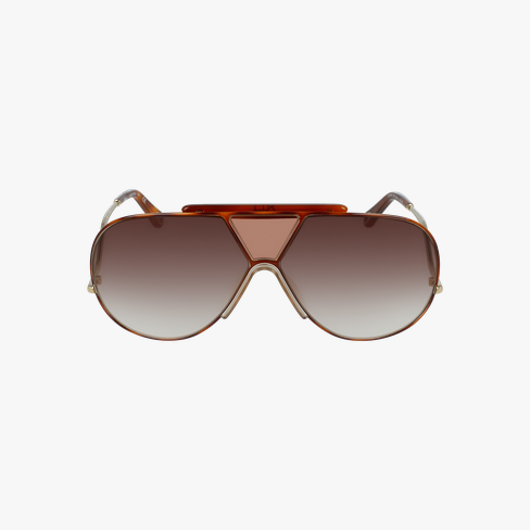 Lunettes de soleil femme CE154S écaille/marron Vue de face