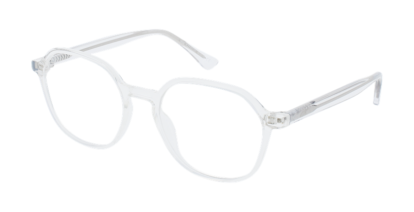 Lunettes de vue femme RZERO 37 blanc - Vue de face