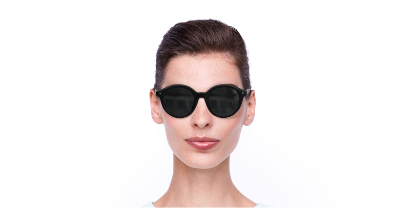 Lunettes de soleil femme BA5001S noir - Vue de face