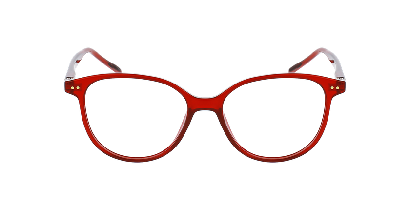 Lunettes de vue enfant TANIA rouge - Vue de face