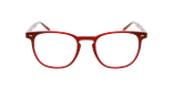 Lunettes de vue femme LILA rouge - Vue de face