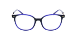 Lunettes de vue femme MARTINA violet - Vue de face