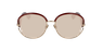 Lunettes de soleil femme DIORNEWVOLUTE rouge