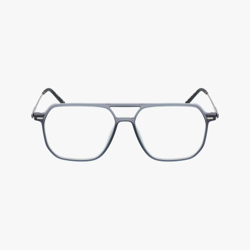 Lunettes de vue homme ALAN gun/gris Vue de face