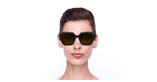 Lunettes de soleil femme PR 28ZS écaille - Vue de face