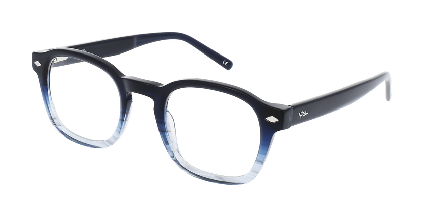 Lunettes de vue homme MAGIC 162 bleu/bleu dégradé - Vue de face