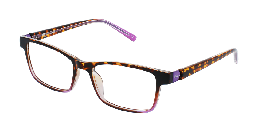 Lunettes de vue femme RITA écaille violet - Vue de face