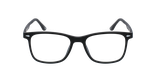 Lunettes de vue homme BASTIAN noir - Vue de face