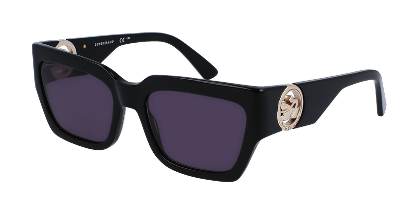 Lunettes de soleil femme LO735S noir - Vue de face