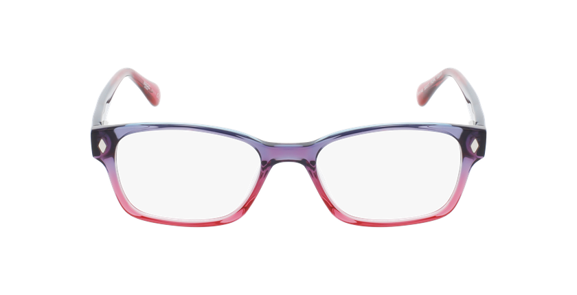 Lunettes de vue femme MAGIC 146 violet/rose - Vue de face