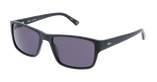 Lunettes de soleil homme COLOGNY noir - Vue de face