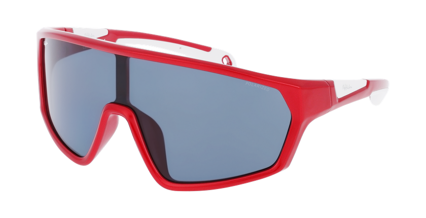 Lunettes de soleil enfant LAURIAN POLARIZED rouge - Vue de face