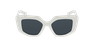 Lunettes de soleil femme PR 14ZS blanc