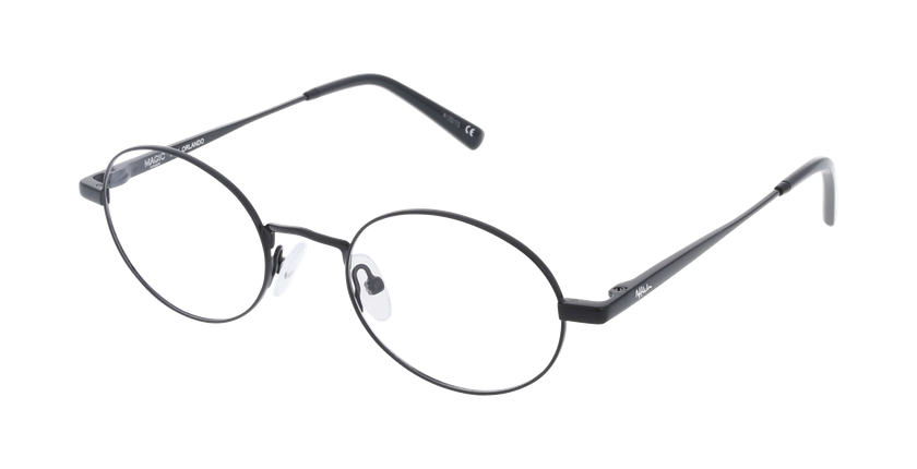 Lunettes de vue homme ORLANDO noir - Vue de face