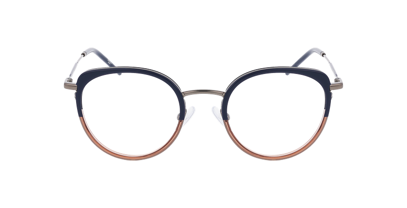 Lunettes de vue femme MAGIC224 bleu/gris - Vue de face