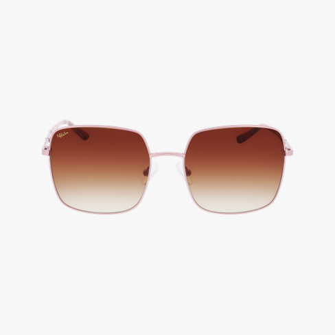 Lunettes de soleil femme CASSANDRA rose Vue de face