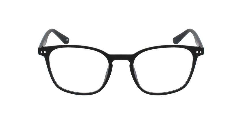 Lunettes de vue homme AYMERIC noir - Vue de face