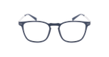 Lunettes de vue homme RONAN bleu - Vue de face