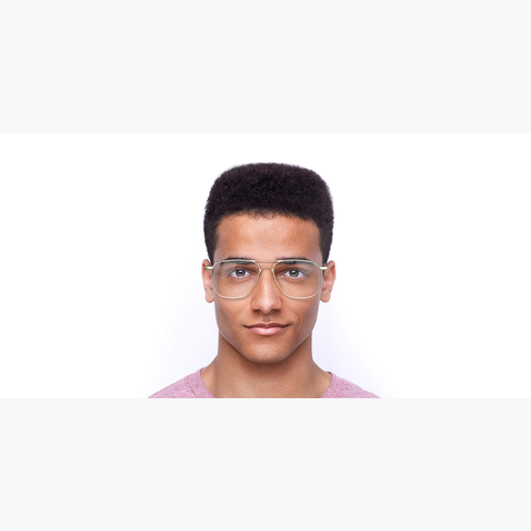 Lunettes de vue homme MAGIC ACHILLE dorée