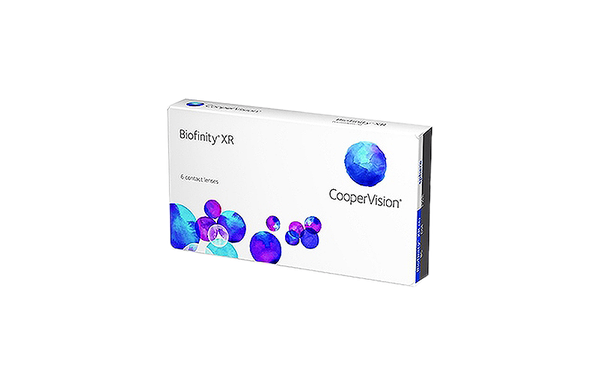 Lentilles de contact Biofinity XR 6L - Vue de face