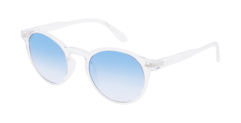 Lunettes de soleil DUNE blanc - Vue de face