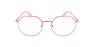 Lunettes de vue femme RZERO40 rose