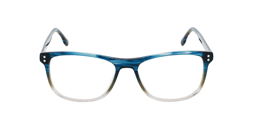 Lunettes de vue homme MAGIC205 bleu - Vue de face