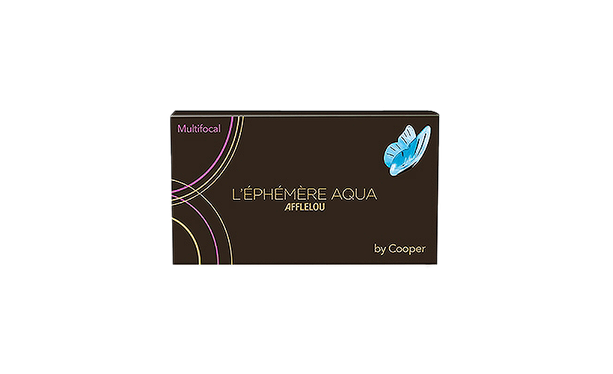 Lentilles de contact L'Éphémère Aqua Mensuelle Multifocal 6L - Vue de face