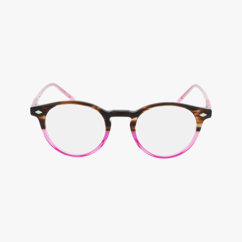 Lunettes de vue femme MAGIC 147 marron/rose Vue de face