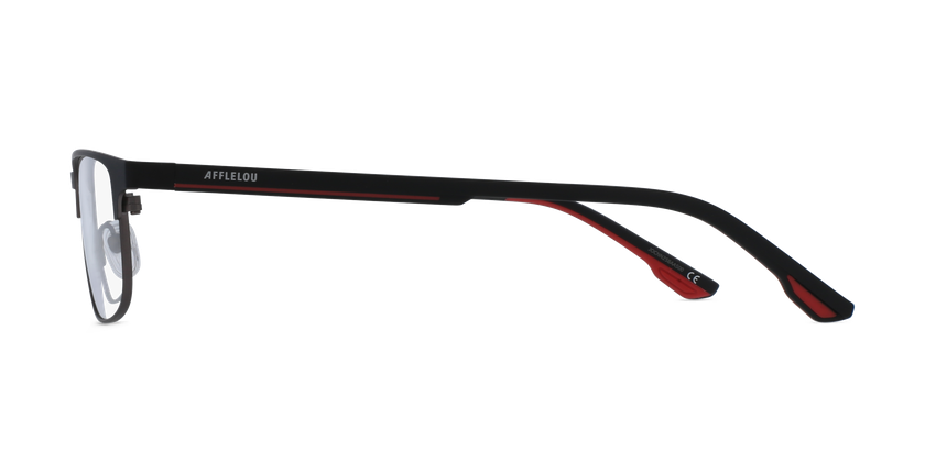 Lunettes de vue homme AYDAN noir - Vue de face